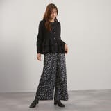 マルチフラワーイージーワイドパンツ≪手洗い可能≫ | QUEENS COURT | 詳細画像11 