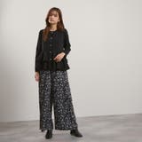 マルチフラワーイージーワイドパンツ≪手洗い可能≫ | QUEENS COURT | 詳細画像12 