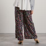 マルチフラワーイージーワイドパンツ≪手洗い可能≫ | QUEENS COURT | 詳細画像17 