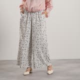 マルチフラワーイージーワイドパンツ≪手洗い可能≫ | QUEENS COURT | 詳細画像2 