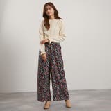 マルチフラワーイージーワイドパンツ≪手洗い可能≫ | QUEENS COURT | 詳細画像21 