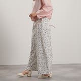 マルチフラワーイージーワイドパンツ≪手洗い可能≫ | QUEENS COURT | 詳細画像3 