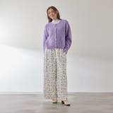 マルチフラワーイージーワイドパンツ≪手洗い可能≫ | QUEENS COURT | 詳細画像7 