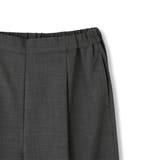 ナチュレッチセンタープレスワイドパンツ≪手洗い可能≫ | QUEENS COURT | 詳細画像11 