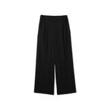 ナチュレッチセンタープレスワイドパンツ≪手洗い可能≫ | QUEENS COURT | 詳細画像6 