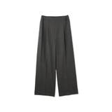 ナチュレッチセンタープレスワイドパンツ≪手洗い可能≫ | QUEENS COURT | 詳細画像7 