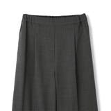 ナチュレッチセンタープレスワイドパンツ≪手洗い可能≫ | QUEENS COURT | 詳細画像9 