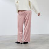 スポンディッシュサテンイージーパンツ≪手洗い可能≫ | QUEENS COURT | 詳細画像4 