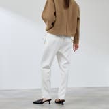 フリルポケットテーパードパンツ≪手洗い可能≫ | QUEENS COURT | 詳細画像3 