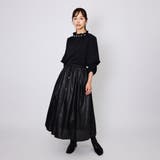 シアーレザー調フレアスカート≪手洗い可能≫ | QUEENS COURT | 詳細画像10 