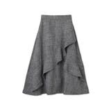 ツィードライクアシメフリルスカート≪手洗い可能≫ | QUEENS COURT | 詳細画像14