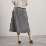 ツィードライクアシメフリルスカート≪手洗い可能≫ | QUEENS COURT | 詳細画像9