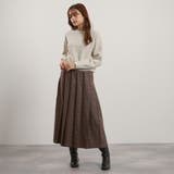 マルチグレンチェックタックプリーツスカート≪手洗い可能≫ | QUEENS COURT | 詳細画像11 