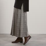 マルチグレンチェックタックプリーツスカート≪手洗い可能≫ | QUEENS COURT | 詳細画像3 