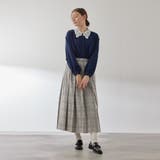 マルチグレンチェックタックプリーツスカート≪手洗い可能≫ | QUEENS COURT | 詳細画像7 