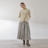 マルチグレンチェックタックプリーツスカート≪手洗い可能≫ | QUEENS COURT | 詳細画像9 