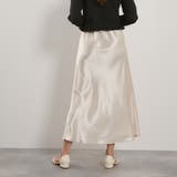 シルキーヘビーサテンスカート≪手洗い可能≫ | QUEENS COURT | 詳細画像9 