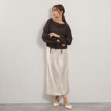 シルキーヘビーサテンスカート≪手洗い可能≫ | QUEENS COURT | 詳細画像10 