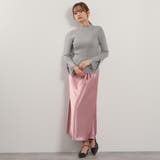 シルキーヘビーサテンスカート≪手洗い可能≫ | QUEENS COURT | 詳細画像6 