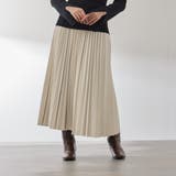 アイボリー | シープナッパチョウプリーツスカート | QUEENS COURT