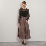 シルキーローンウエストプリーツスカート≪手洗い可能≫ | QUEENS COURT | 詳細画像10 