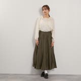 シルキーローンウエストプリーツスカート≪手洗い可能≫ | QUEENS COURT | 詳細画像14 