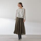 シルキーローンウエストプリーツスカート≪手洗い可能≫ | QUEENS COURT | 詳細画像18 