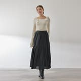 シルキーローンウエストプリーツスカート≪手洗い可能≫ | QUEENS COURT | 詳細画像5 