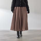 ピンク | シルキーローンウエストプリーツスカート≪手洗い可能≫ | QUEENS COURT