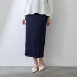 ミドルリブナロースカート≪洗濯機で洗える≫ | QUEENS COURT | 詳細画像1 