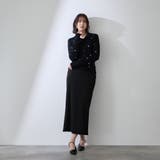 ミドルリブナロースカート≪洗濯機で洗える≫ | QUEENS COURT | 詳細画像4 