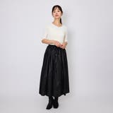 リボンレースカラーリブニット≪手洗い可能≫ | QUEENS COURT | 詳細画像14 