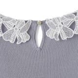 リボンレースカラーリブニット≪手洗い可能≫ | QUEENS COURT | 詳細画像23 