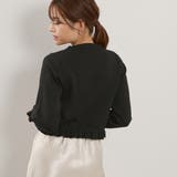 スポンディッシュニットフリルカーディガン≪手洗い可能≫ | QUEENS COURT | 詳細画像4 