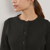 スポンディッシュニットフリルカーディガン≪手洗い可能≫ | QUEENS COURT | 詳細画像5 