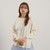 シアバターボートネックニット≪手洗い可能≫ | QUEENS COURT | 詳細画像2 