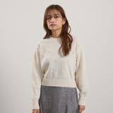 パールドットニットプルオーバー≪手洗い可能≫ | QUEENS COURT | 詳細画像2 