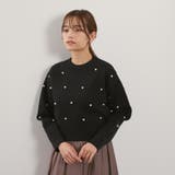 パールドットニットプルオーバー≪手洗い可能≫ | QUEENS COURT | 詳細画像4 