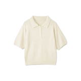 シャギーヤーンポロニットトップス≪手洗い可能≫ | QUEENS COURT | 詳細画像14 