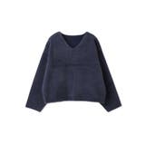 フェレットタッチWフェイスボクシーニット≪手洗い可能≫ | QUEENS COURT | 詳細画像18 