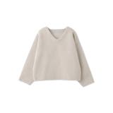 フェレットタッチWフェイスボクシーニット≪手洗い可能≫ | QUEENS COURT | 詳細画像20 