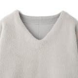 フェレットタッチWフェイスボクシーニット≪手洗い可能≫ | QUEENS COURT | 詳細画像23 