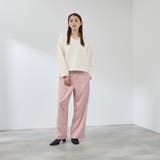 フェレットタッチWフェイスボクシーニット≪手洗い可能≫ | QUEENS COURT | 詳細画像3 