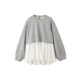 ダンボールレイヤードライクプルオーバー≪手洗い可能≫ | QUEENS COURT | 詳細画像13 