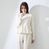 ブラック | バルーンヘムニットプルオーバー≪手洗い可能≫ | QUEENS COURT