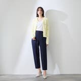 フラワー刺繍ポロニットトップス | QUEENS COURT | 詳細画像11 