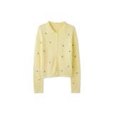 フラワー刺繍ポロニットトップス | QUEENS COURT | 詳細画像16 