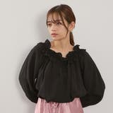 フリルカラーナローリボンブラウス≪手洗い可能≫ | QUEENS COURT | 詳細画像6 