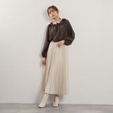 フリルカラーナローリボンブラウス≪手洗い可能≫ | QUEENS COURT | 詳細画像17 