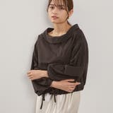 ギャザースリーブボートネックブラウス≪洗濯機で洗える≫ | QUEENS COURT | 詳細画像14 